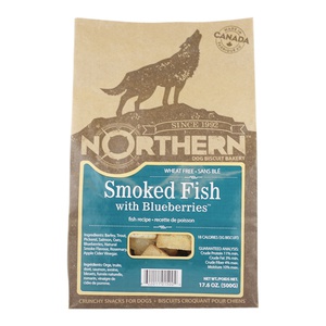 Northern Smoked Fish W/Blueberries Wheat Free Dog Snacks
